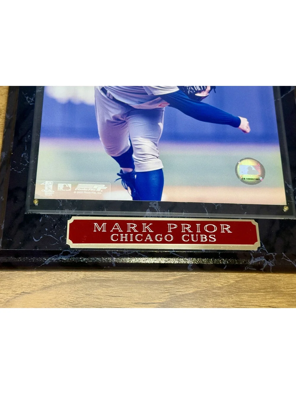 Mark Prior Chicago Cubs Baseball Plaque 11x14 MLB Wall Decor Memorabilia